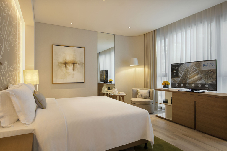 Bedroom 3, Al Bandar Arjaan by Rotana - Dubai Creek, Dubai