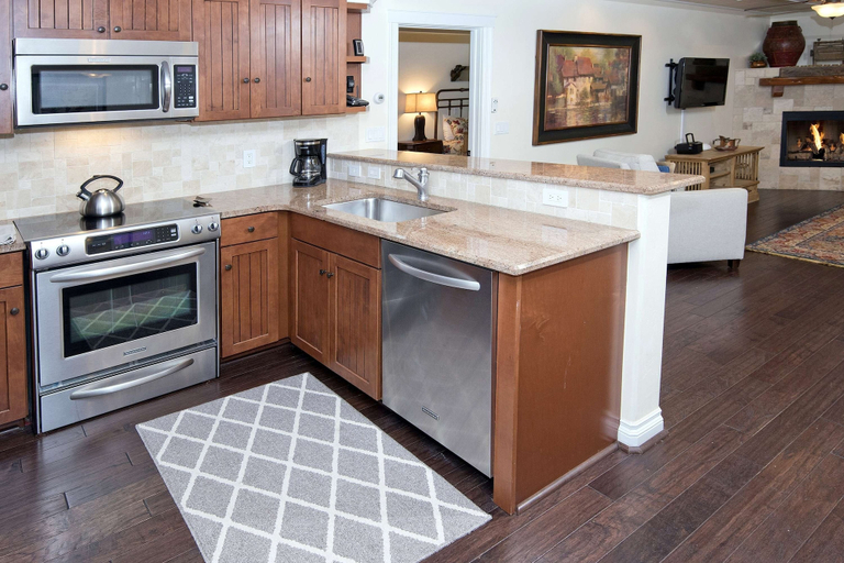 Private kitchen 5, Cortina #150 2 Bedroom Condo by RedAwning, Eagle