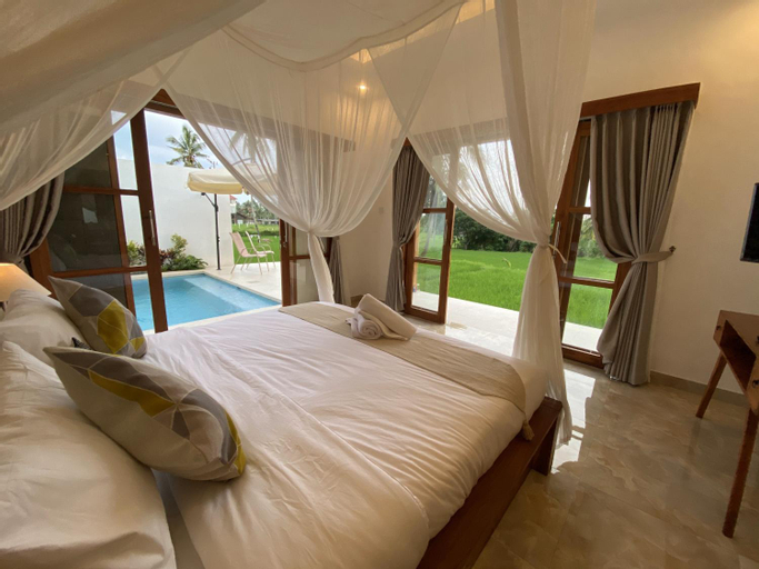 Bedroom 2, Luxury Villa Ada Padi Ubud one bed room, Gianyar