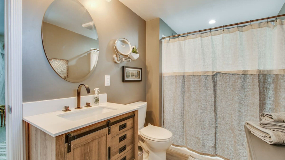 Bathroom 2, Designer Condo in Hip Zen Yard! Midtown Phoenix!, Maricopa