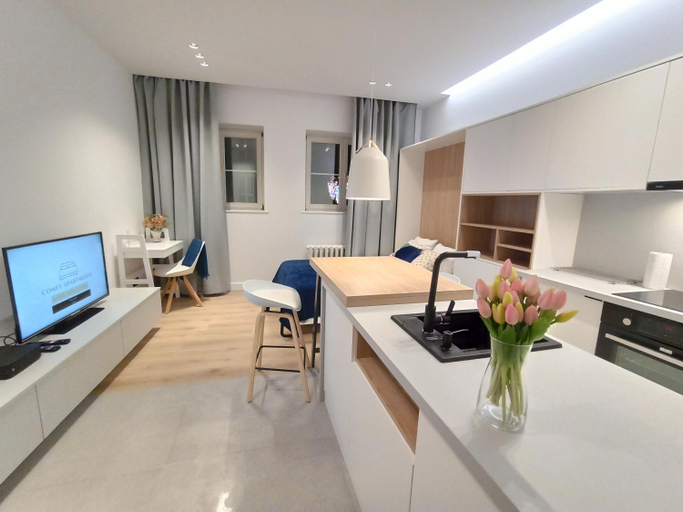 Kitchen 2, Comfy Apartments - Old Town Center, Gdańsk City
