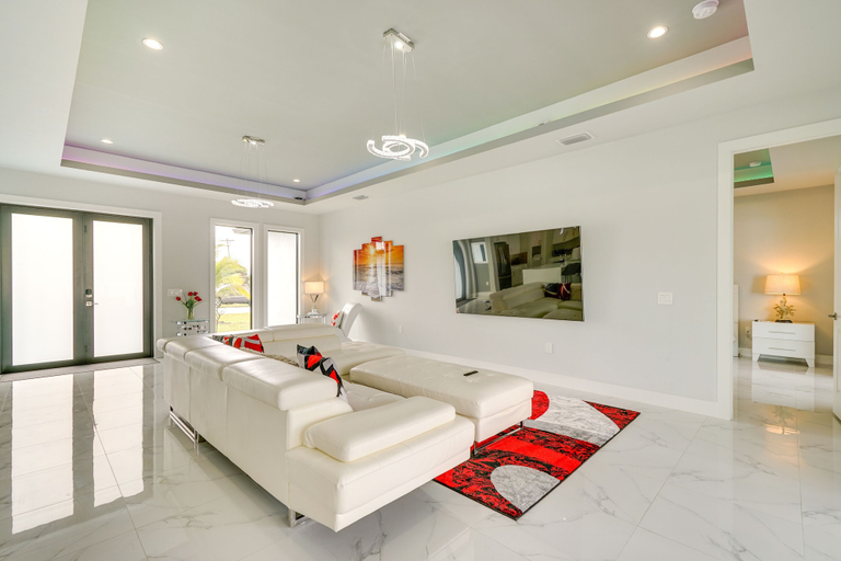 Bedroom 3, Luxe Cape Coral Villa With Heated Saltwater Pool, Lee