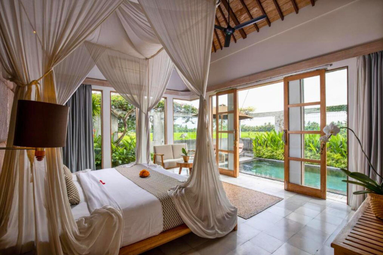 Bedroom 2, Romantic 2 BR Villa with Private Pool IR24A, Gianyar