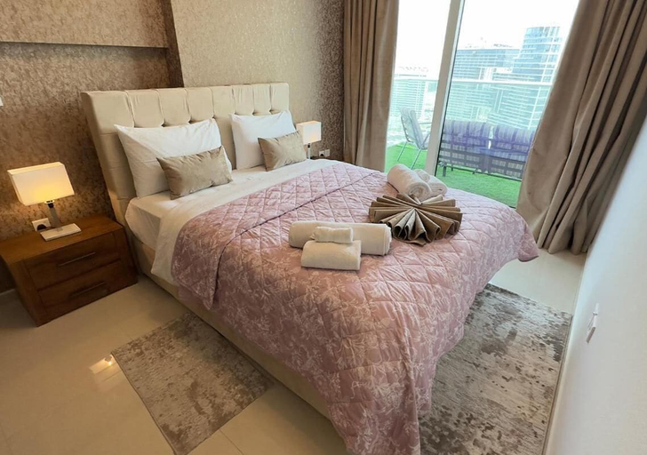 Bedroom 2, Mh- Lovely 1 Bhk Burj Khalifa View Ref- 26017, Dubai