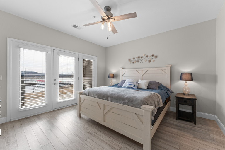 Bedroom 3, On The Rocks 3 Bedroom Condo by RedAwning, Stone
