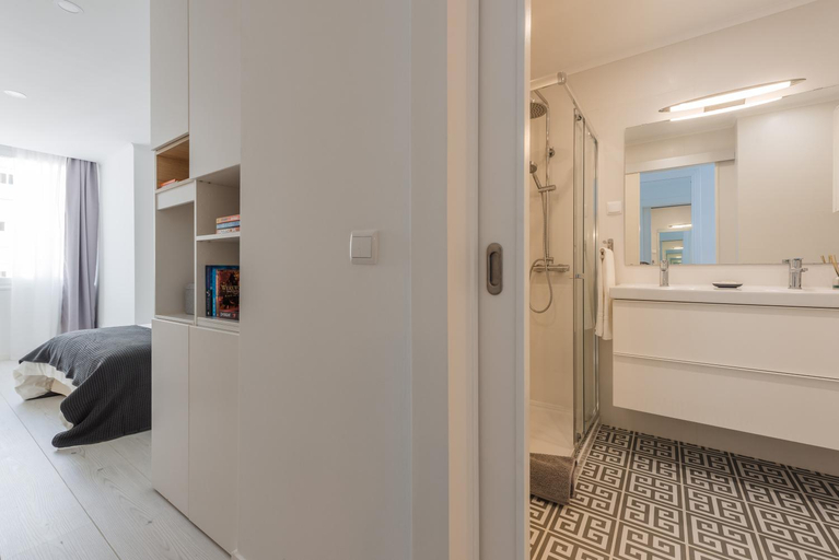 Bathroom 2, Renovated & Light Filled Near Belém, by TimeCooler, Lisbon