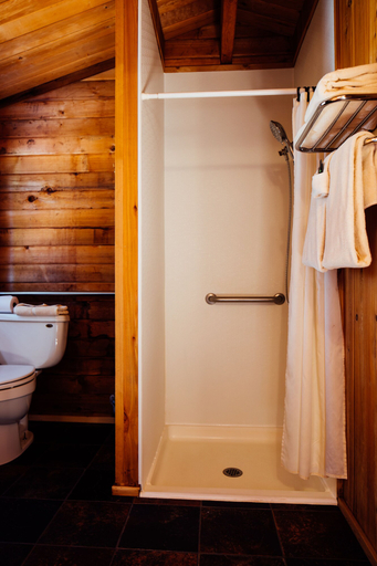 Bathroom, Denali Cabins, Denali
