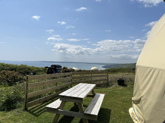 Property grounds 5, Geodesic Dome With Sea Views, Carmarthenshire