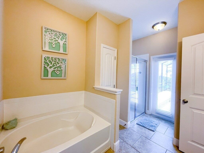 Bathroom 4, Eternal Summer At Solterra Resort 5 Bedroom Villa, Polk