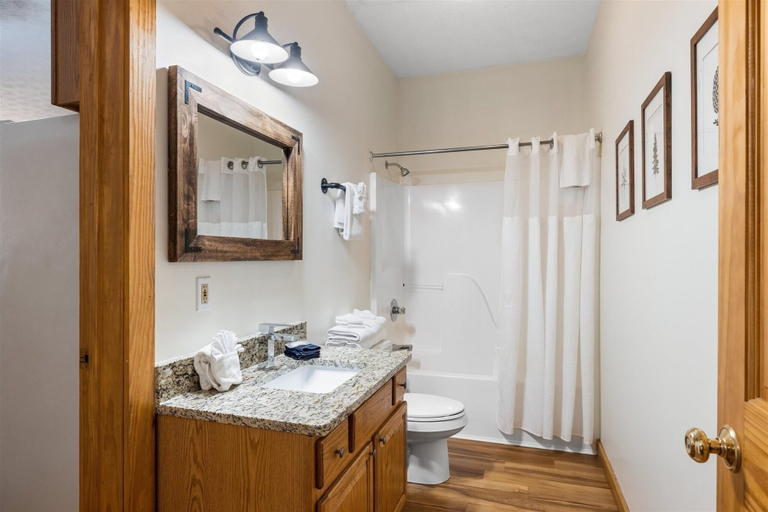 Bathroom 3, Whitetail Cabin 2 Bedroom Cabin by RedAwning, Sevier