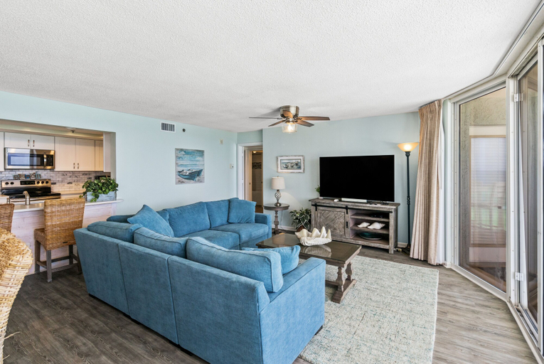 Living area 5, The Perfect Escape! Long Beach Resort-8th Floor-gulf Front With Amazing Views, Bay