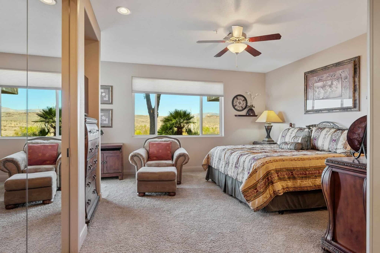 Bedroom 3, Tuscan Desert Vista #2001 by RedAwning, Washington