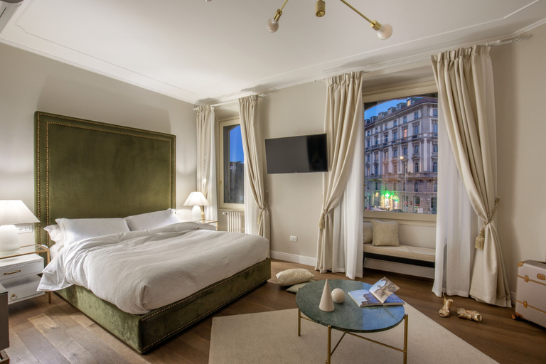 Bedroom 5, Daplace - Corso Monforte Suites, Milano