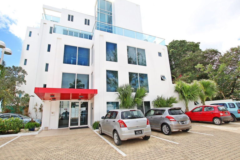 Exterior & Views 2, Stunning Beachfront 2-Bed Condo with Pool - Ocean One 204 by BSL Rentals