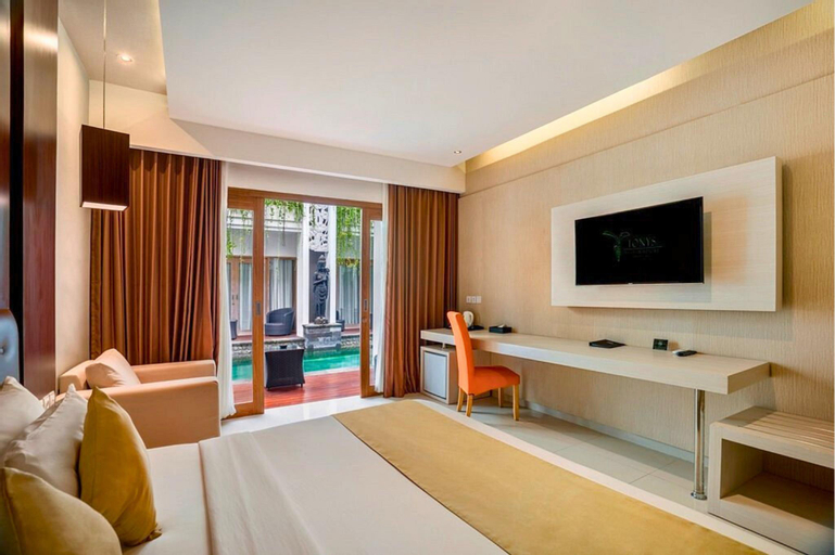 Bedroom, Romantic 1 BR Deluxe Pool Acces IR23A, Badung