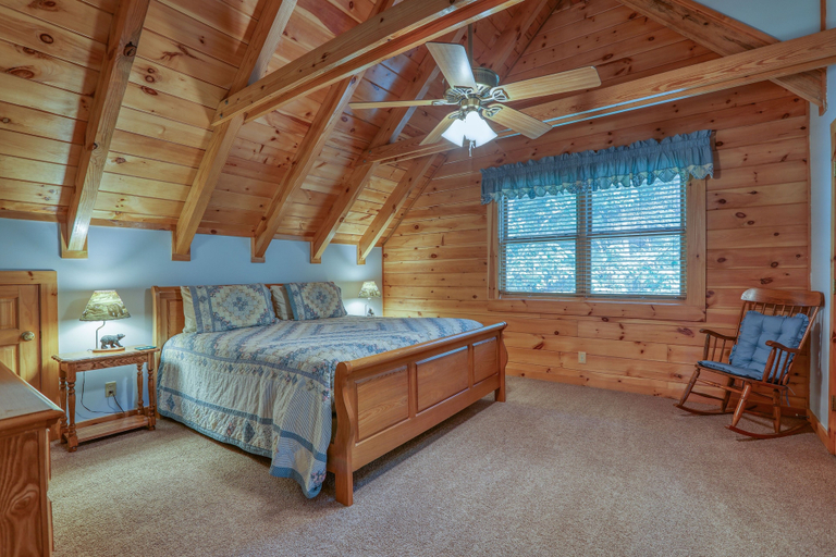 Bedroom 3, Mountain View - 2 Bedrooms, 2 Baths, Sleeps 6 Cabin by RedAwning, Cocke