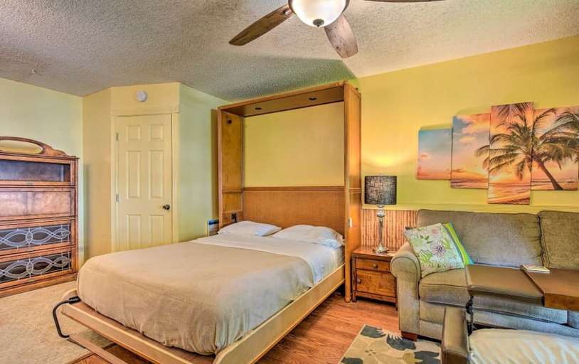 Bedroom 2, Garden View Studio - Kona Islander Inn Condos Condo by RedAwning, Hawaii