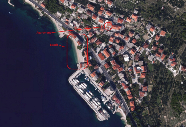Exterior & Views 2, Spacious Apt. With Magnificent sea View & Balcony, Dugi Rat