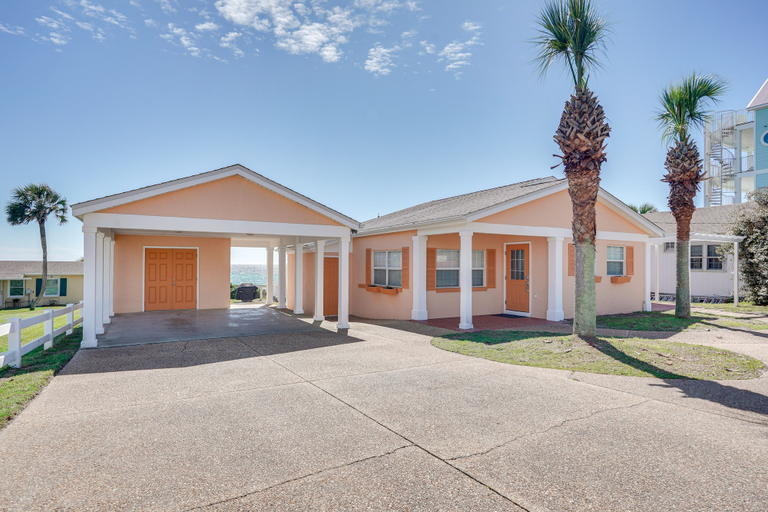 Exterior & Views 2, Breezy PCB Retreat with Direct Beach Access!, Bay