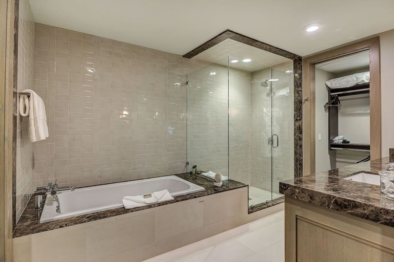Bathroom 4, Resort Room Hotel Room by RedAwning, Summit
