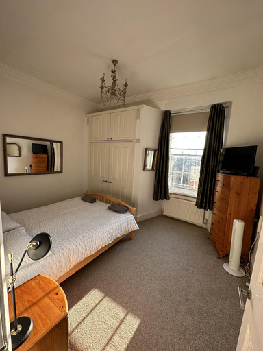 Bedroom 2, Charming 2-bedroom Apartment Located in Ayr, South Ayrshire