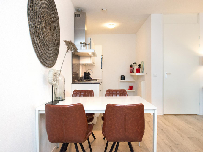 Kitchen 4, Modern apartment in the centre of Scheveningen within 200 m from the beach, The Hague