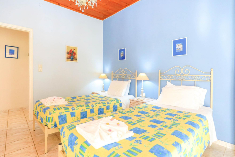 Bedroom 3, Villa Nafsika in Nisaki, Ionian Islands