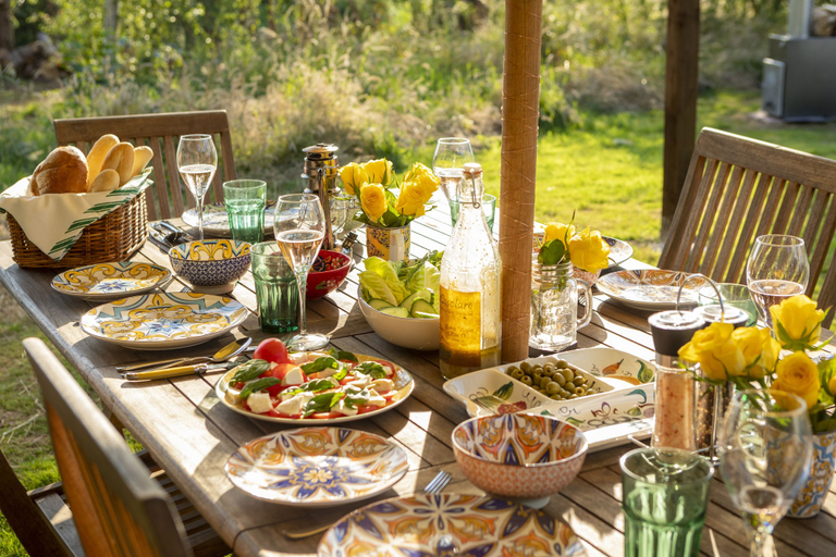 Food & Drinks 4, 8-bed Lotus Belle Mahal Tent in The Wye Valley, Herefordshire