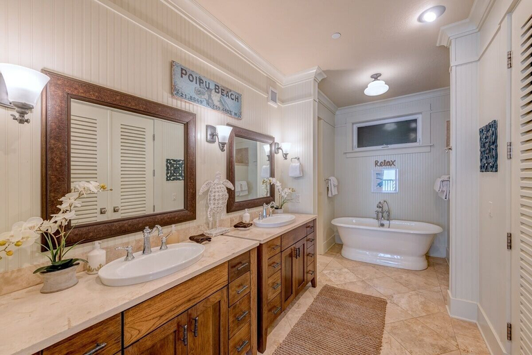Bathroom 4, Kauai Villas At Poipu Kai E211 3 Bedroom Condo, Kauai