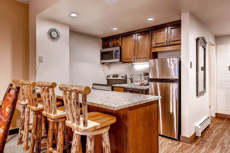 Private kitchen 3, Edelweiss Haus 204 2 Bedroom Condo by RedAwning, Summit