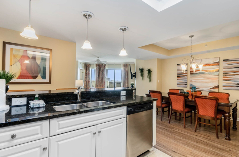Private kitchen 2, Ocean View 3 Bedroom Unit #1607 Royale Palms 3 Condo, Horry
