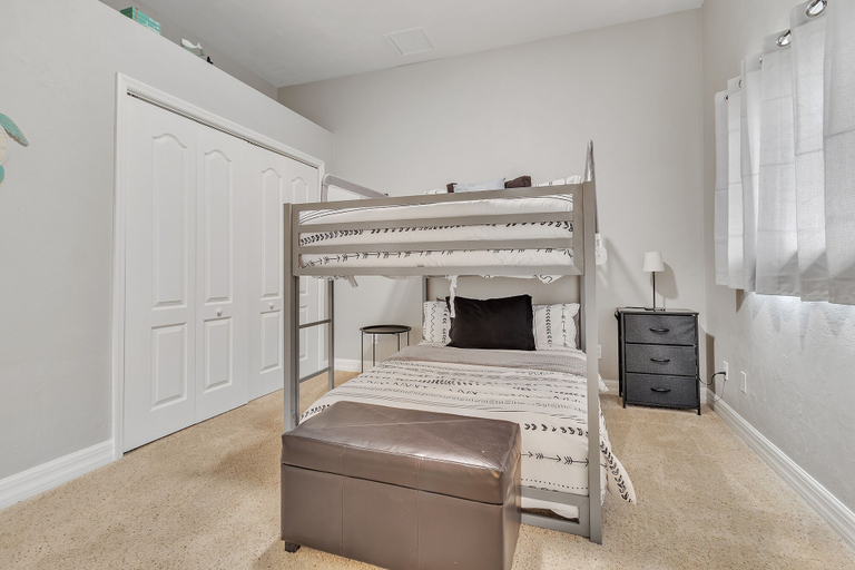 Bedroom 3, Blue Oasis 3 Bedroom Home by RedAwning, Lee