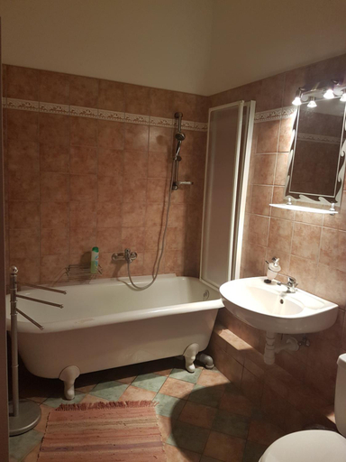 Bathroom, Brezovay Kastely Panzio, Eger
