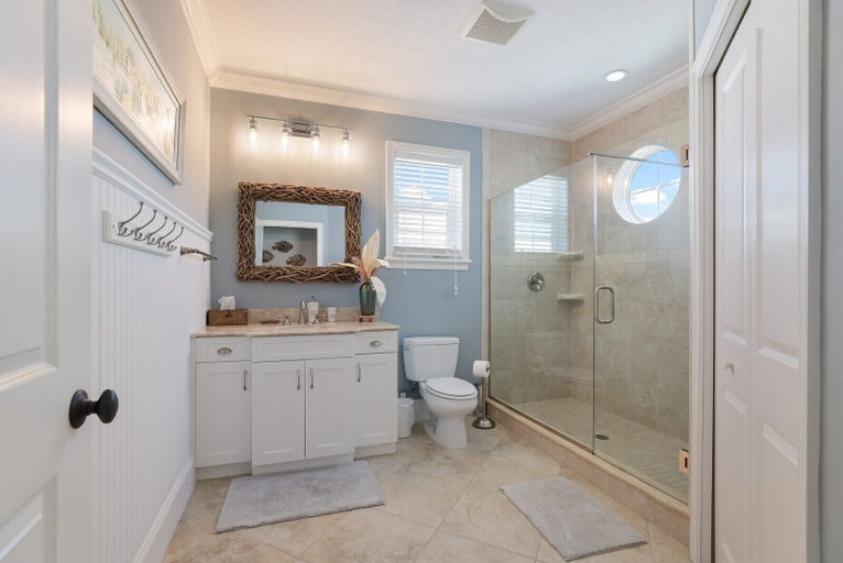 Bathroom 4, Sand N Sea 3 Bedroom Home by RedAwning, Manatee