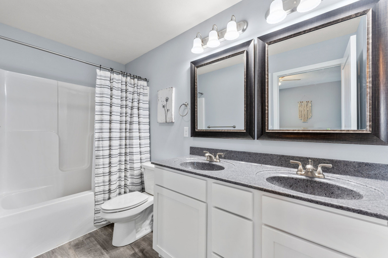 Bathroom 4, Endless Summer 3 Bedroom Condo by RedAwning, Stone
