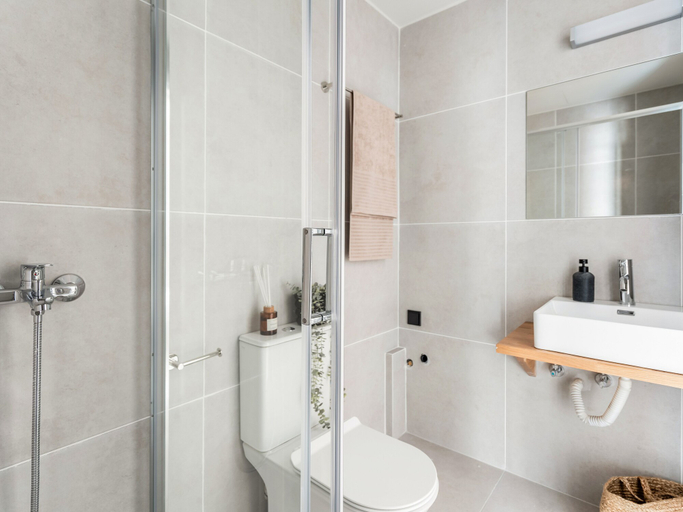 Bathroom, Sanders Port - Compact Studio Near Piraeus Port, Attica