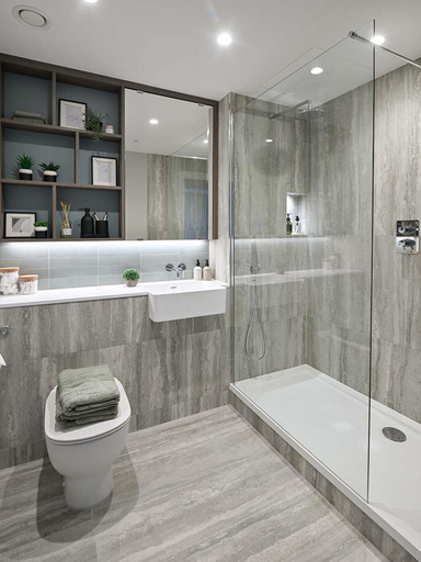 Bathroom 4, Designer Penthouse Panoramic Views London 2 Beds, London