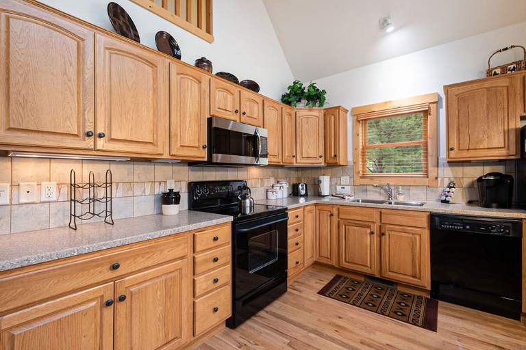 Private kitchen 3, Solitude Bighorn #5 - Estes Park 2 Bedroom Condo by RedAwning, Larimer