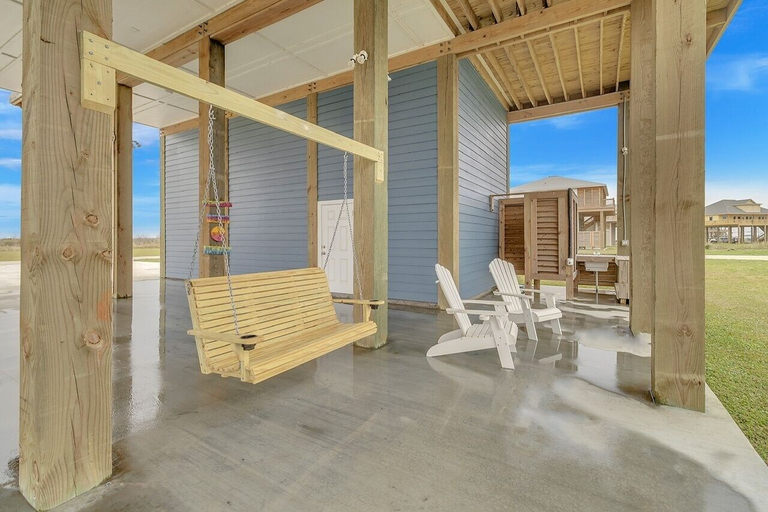 Terrace/patio, Born To Beach 4 Bedroom Home by RedAwning, Galveston