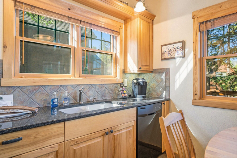 Private kitchen 5, Solitude Bobcat #2 - Estes Park 2 Bedroom Condo by RedAwning, Larimer