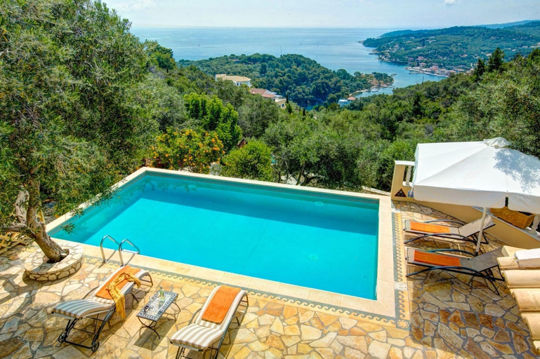 Room 2, Anastasia Villa - Timeless Elegant Sanctuary With Panoramic Views, Ionian Islands