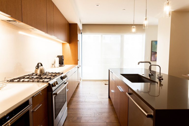 Private kitchen 3, Mountain Modern 3 Bedroom Deluxe Condo, Sleeps 10 by RedAwning, Summit