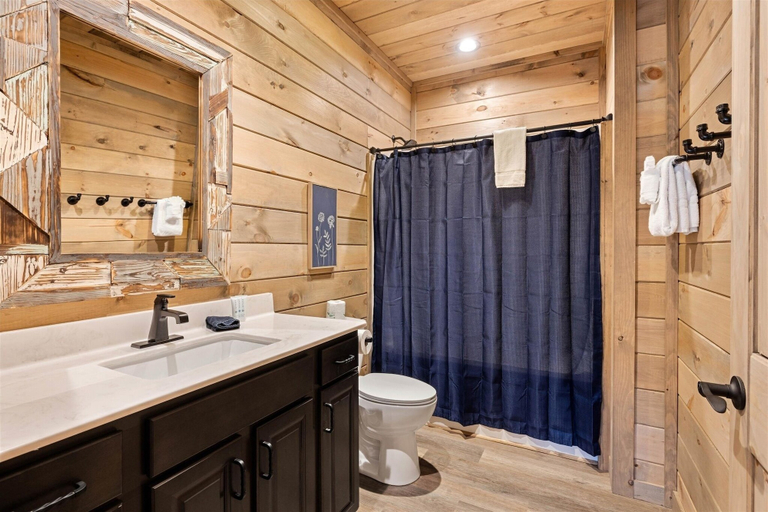 Bathroom 3, Over The Top 5 Bedroom Cabin by RedAwning, Sevier