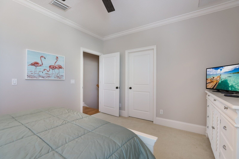 Bedroom 3, Sand N Sea 3 Bedroom Home by RedAwning, Manatee