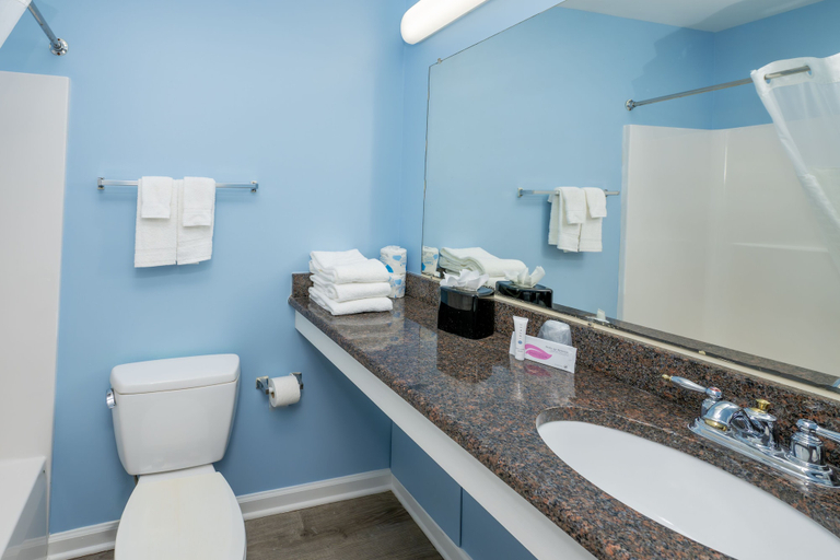 Bathroom 4, Commander Beach House Hotel, Worcester