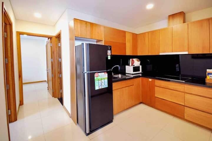 Dining Room, Balcony 3 bedroom apartment in Maple, Nha Trang
