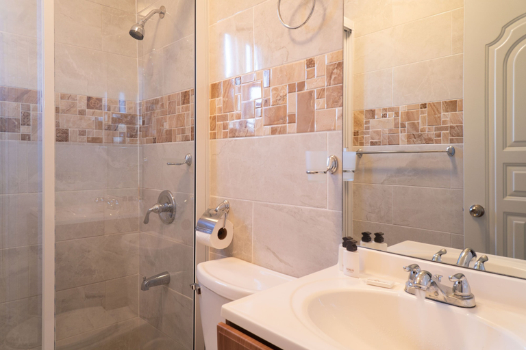 Bathroom, Villa Gumio - Your Comfort In Boca Chica Beach Apts by RedAwning, Boca Chica