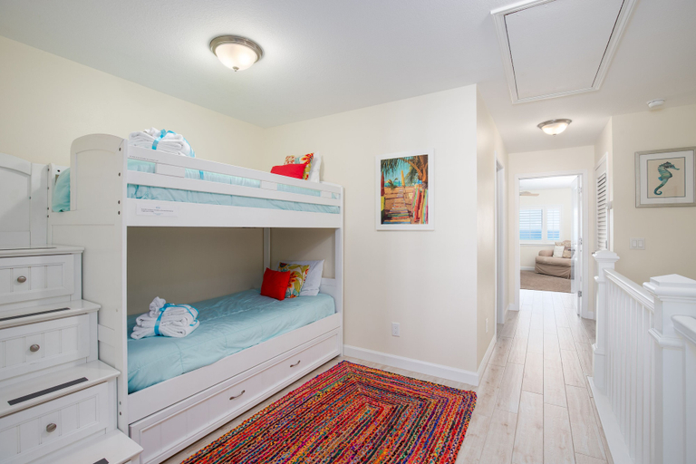 Bedroom 4, Spacious Waterfront Townhome - Just A Short Walk to Pier Park, Bay