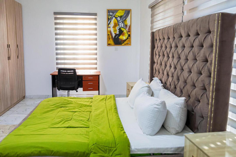 Bedroom 2, Stunning 2-bed Apartment in Lekki, Eti-Osa