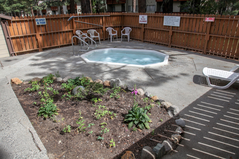 Outdoor spa tub, La Residence V #t05 1 Bedroom Condo by RedAwning, Mono